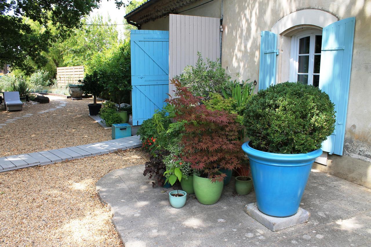 Le Mas Turquoise, B&B Spa-Color Inclus Bédarrides Exterior foto